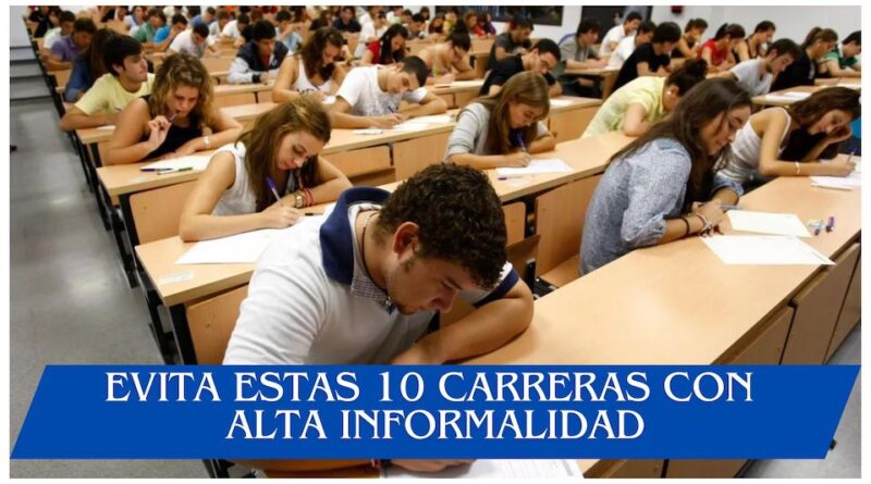 Elige sabiamente: 10 carreras con menos oportunidades de trabajo formal